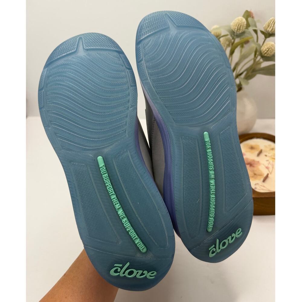 Clove Comfort Sneaker Nursing Shoes Gray Matter Blue Women W9/M7.5 Men - Picture 8 of 10